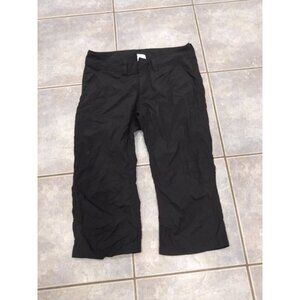 Women's The North Face 3/4 Pants Black Casual Size 6